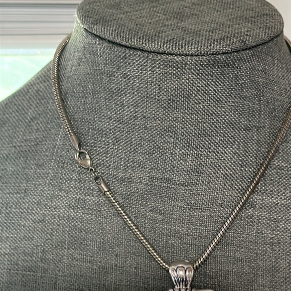 Vintage Ammolite Large Pendant - Picture 4 of 5